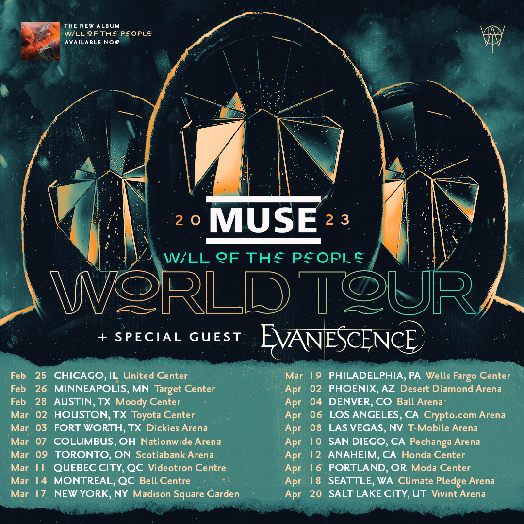 muse chicago tour 2022